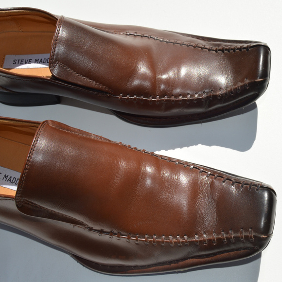 Steve Madden Men's Leather Shoes Size 9 - Picture 6 of 8